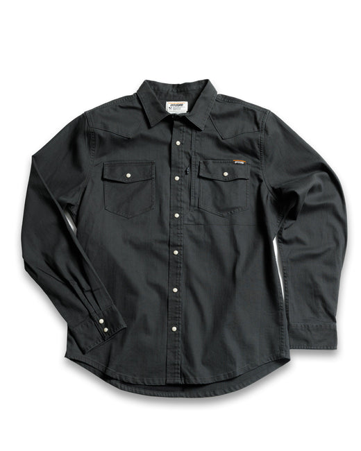 Earl Denim Shirt - Vintage Black
