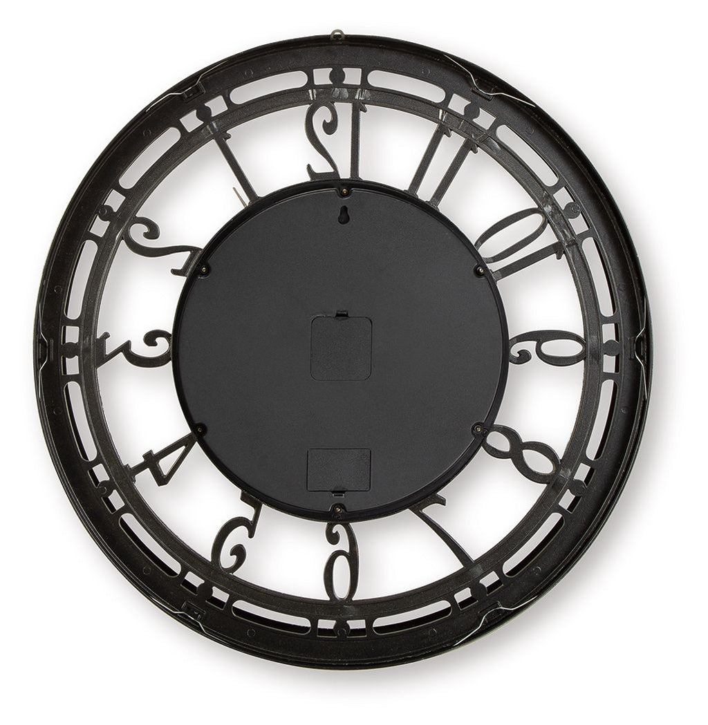 Gilover - Wall Clock - Champagne Finish