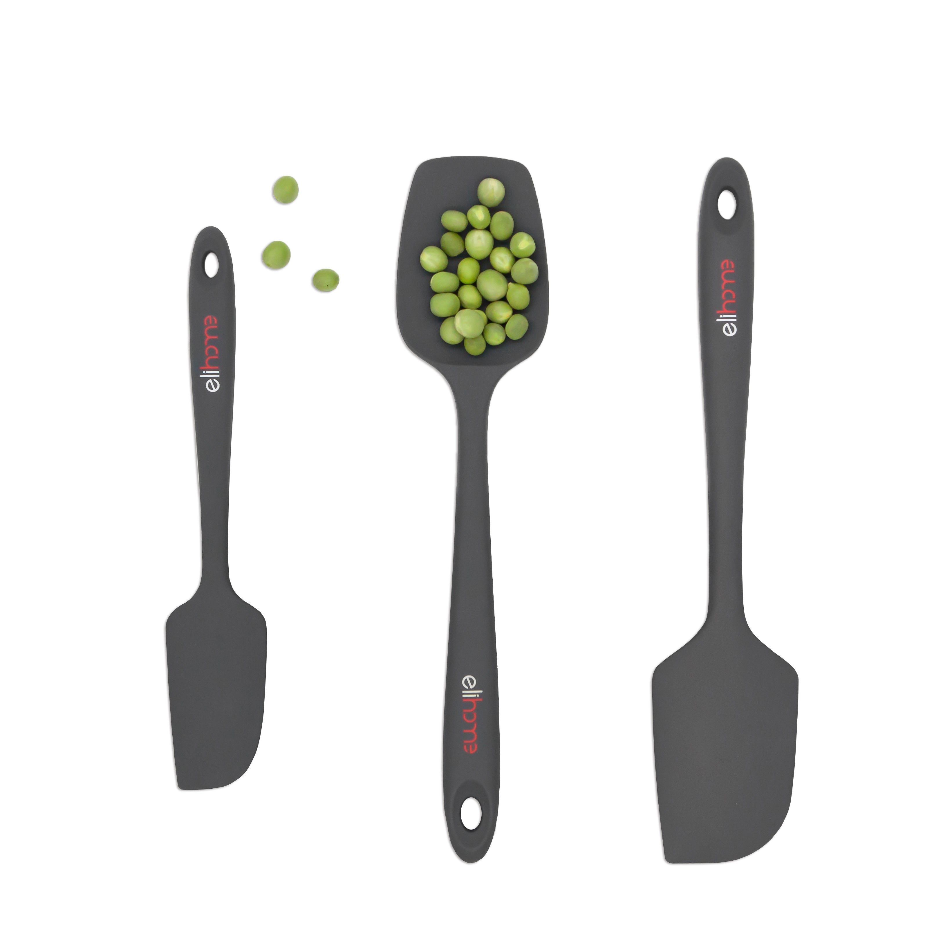 6 Piece Silicone Spatula Set