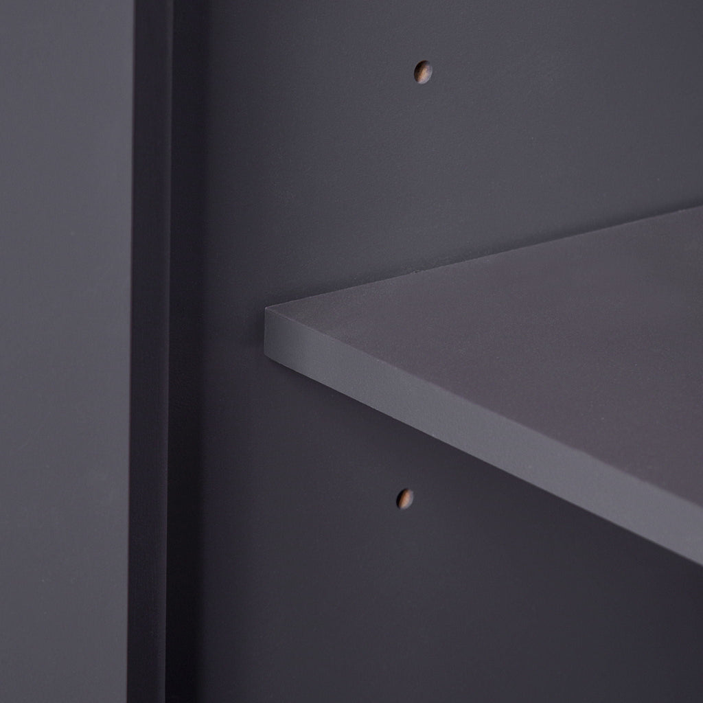 Bathroom Vanity With Ceramic Sink Combo, Modern Freestanding Storage Cabinet With Silver Handles