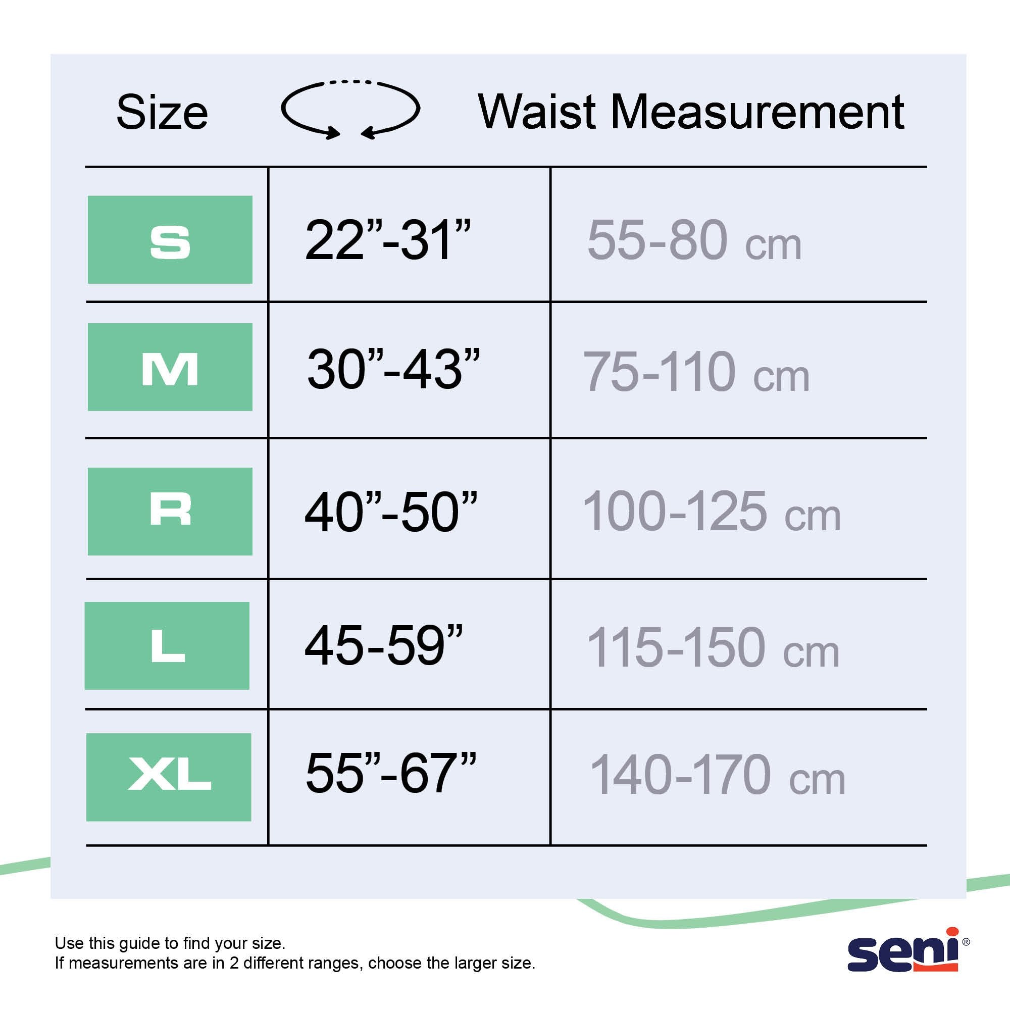 Seni® Super Plus Overnight Heavy Absorbency Incontinence Brief, Regular S-RE25-BP1