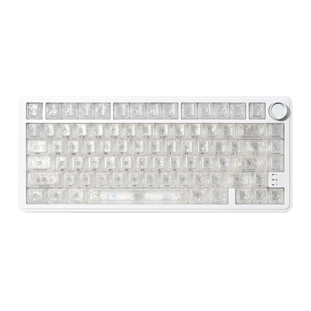 XVX M75 Lumina 75% Tri-Mode RGB Mechanical Keyboard with Knob