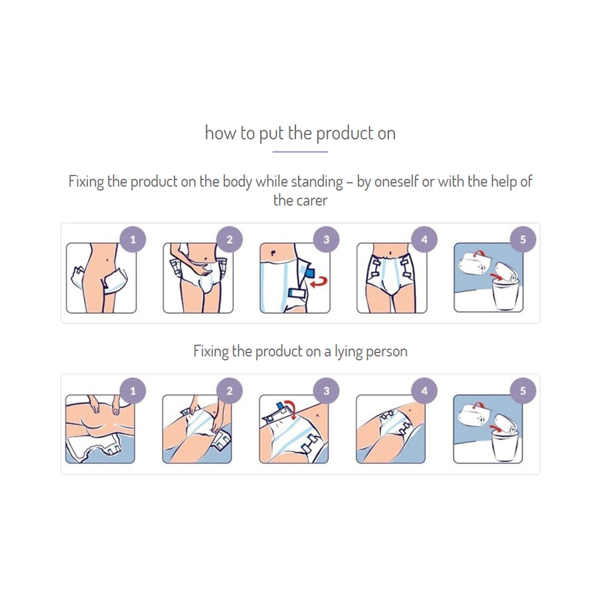 Seni® Super Plus Overnight Heavy Absorbency Incontinence Brief, Regular S-RE25-BP1