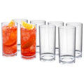 Barcelona Acrylic Highball Glassware, Set of 8