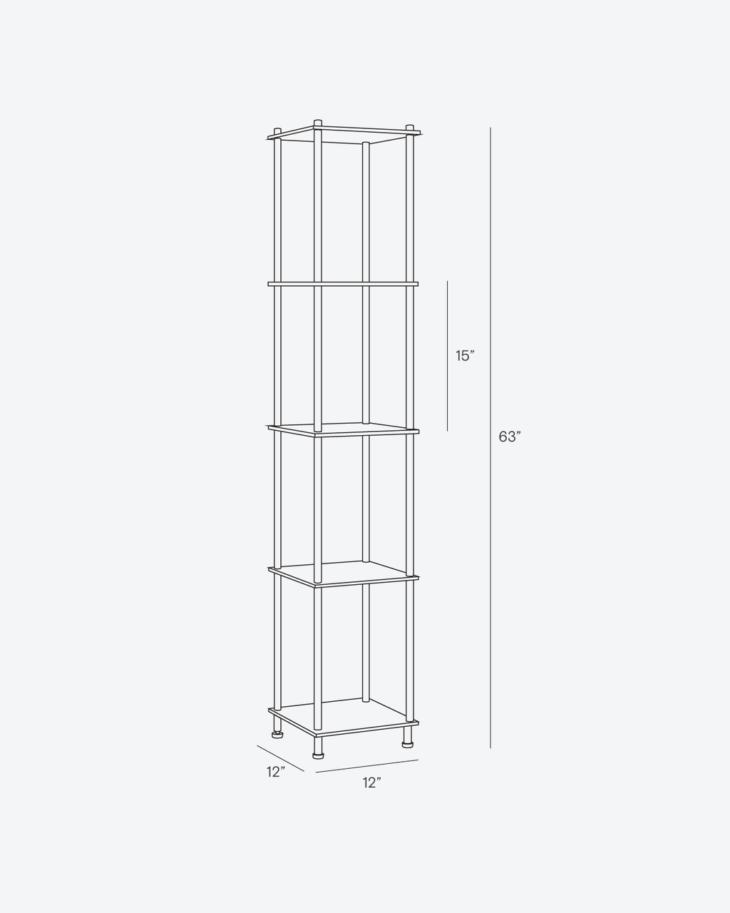 Aria Shelf Lamp