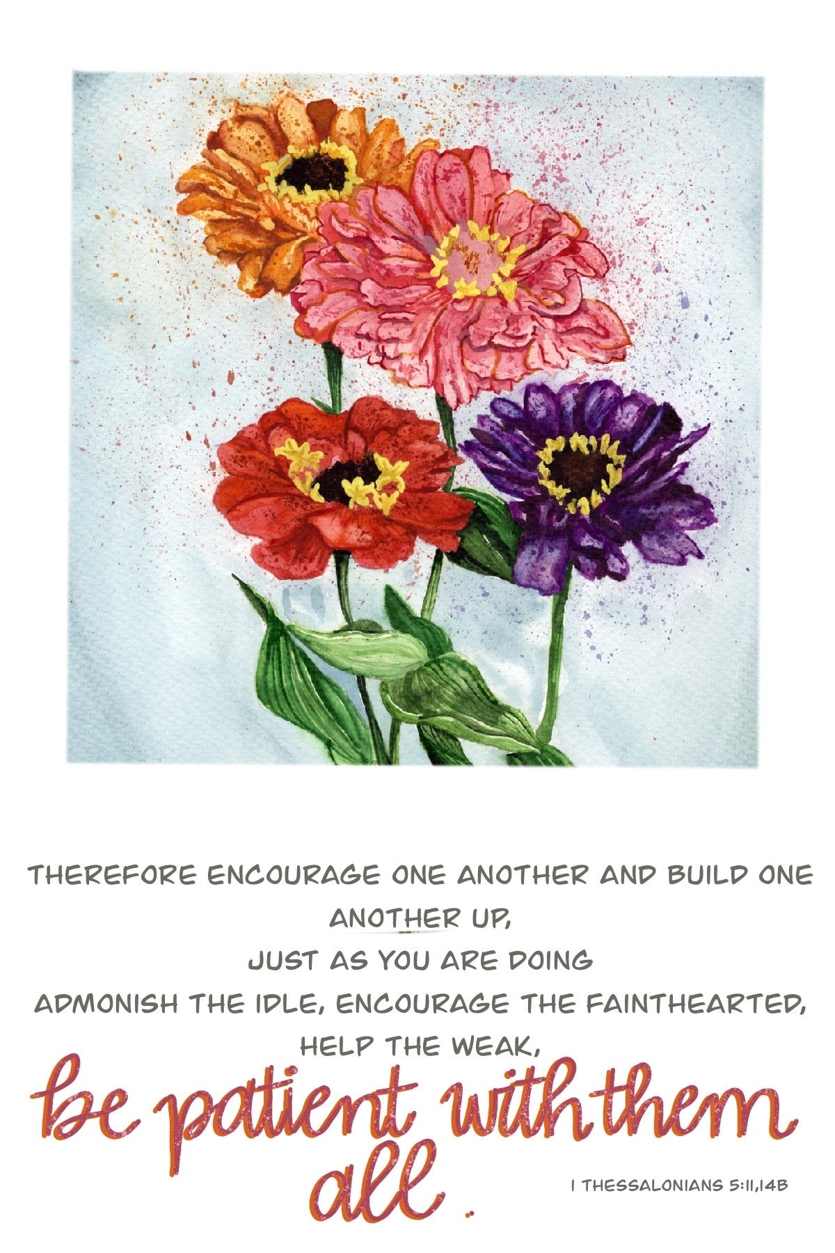 Polaroid Bible Verse Art Prints
