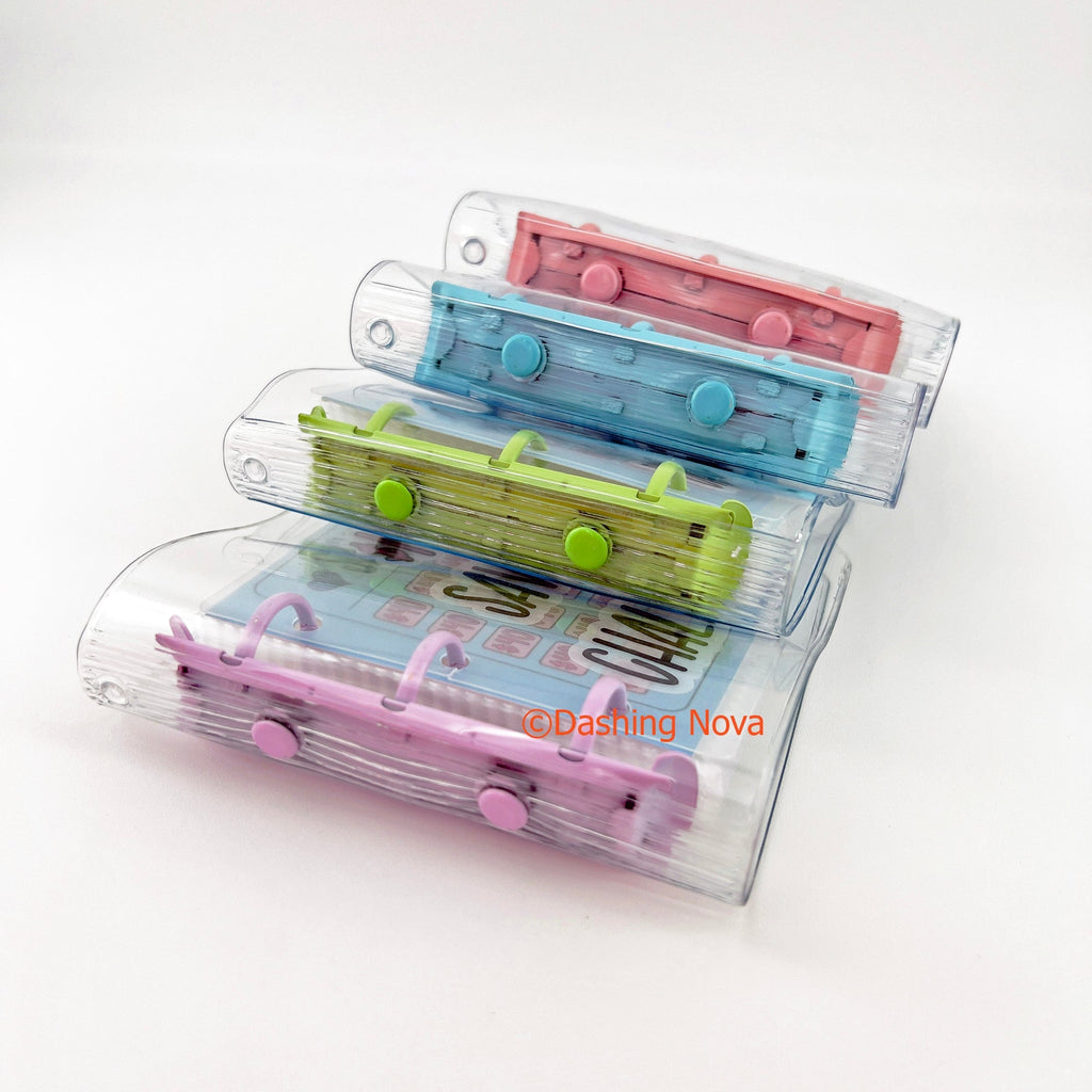 Money Saving Binder – $1000 Challenge Organizer with Clear Cover