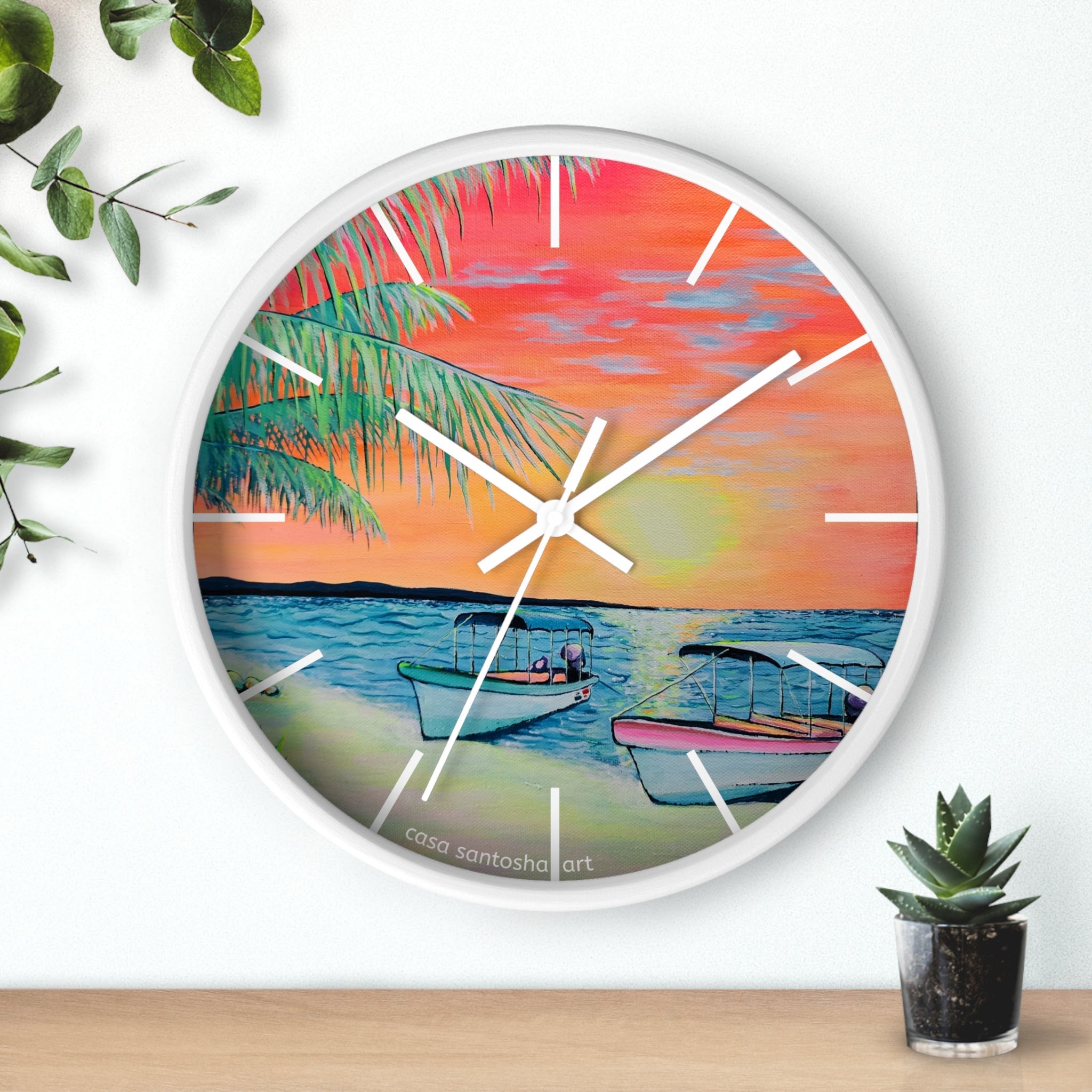 Panga Express Pop Art Wall Clock