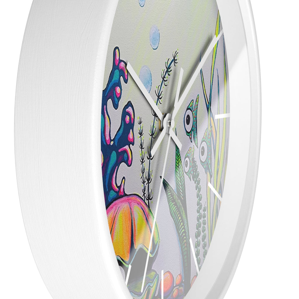 Cyclops Clam Pop Art Wall Clock