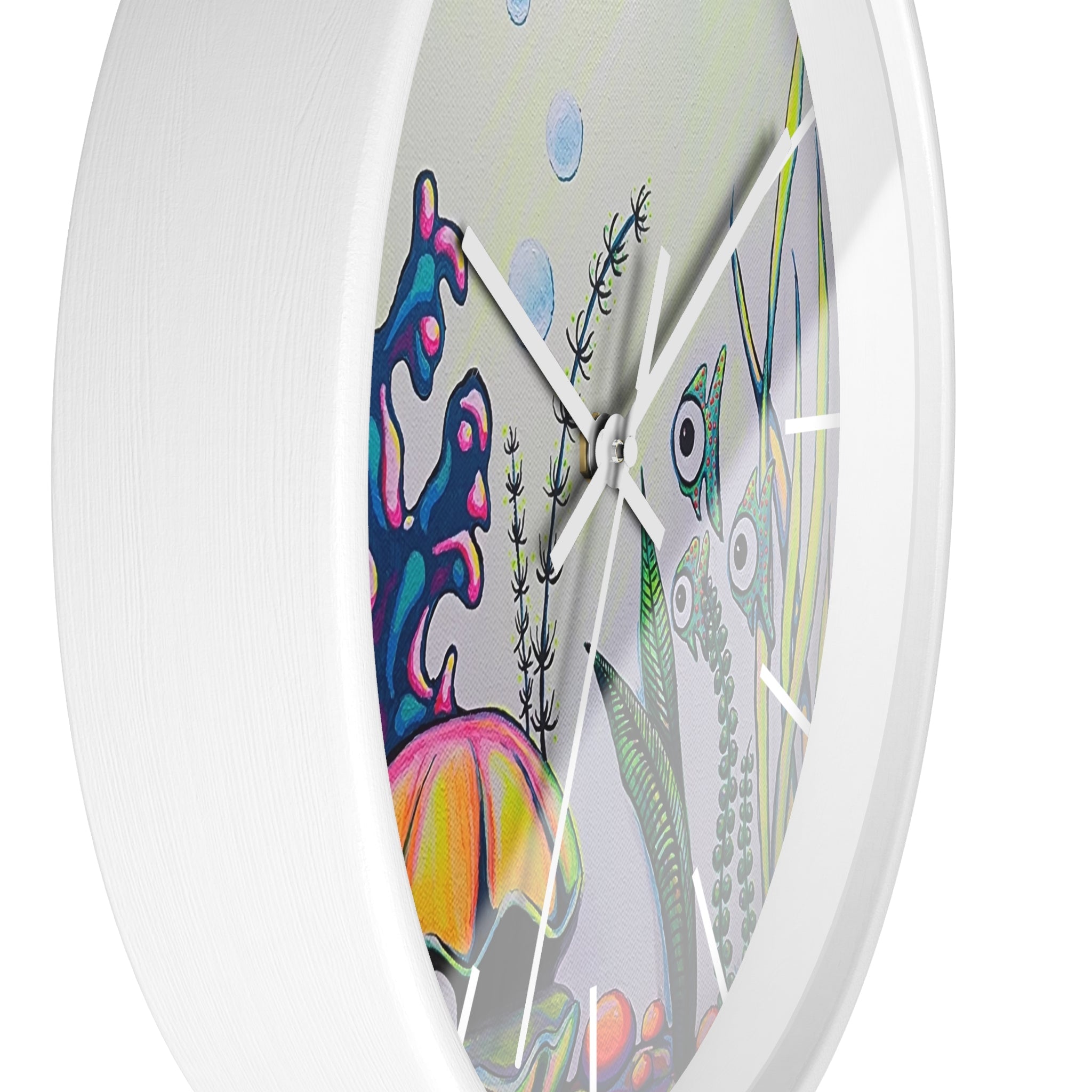 Cyclops Clam Pop Art Wall Clock