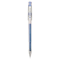 Pilot G-TEC-C Ultra Gel Pen, Stick, Extra-Fine 0.4 mm, Blue Ink, Clear Barrel, Dozen