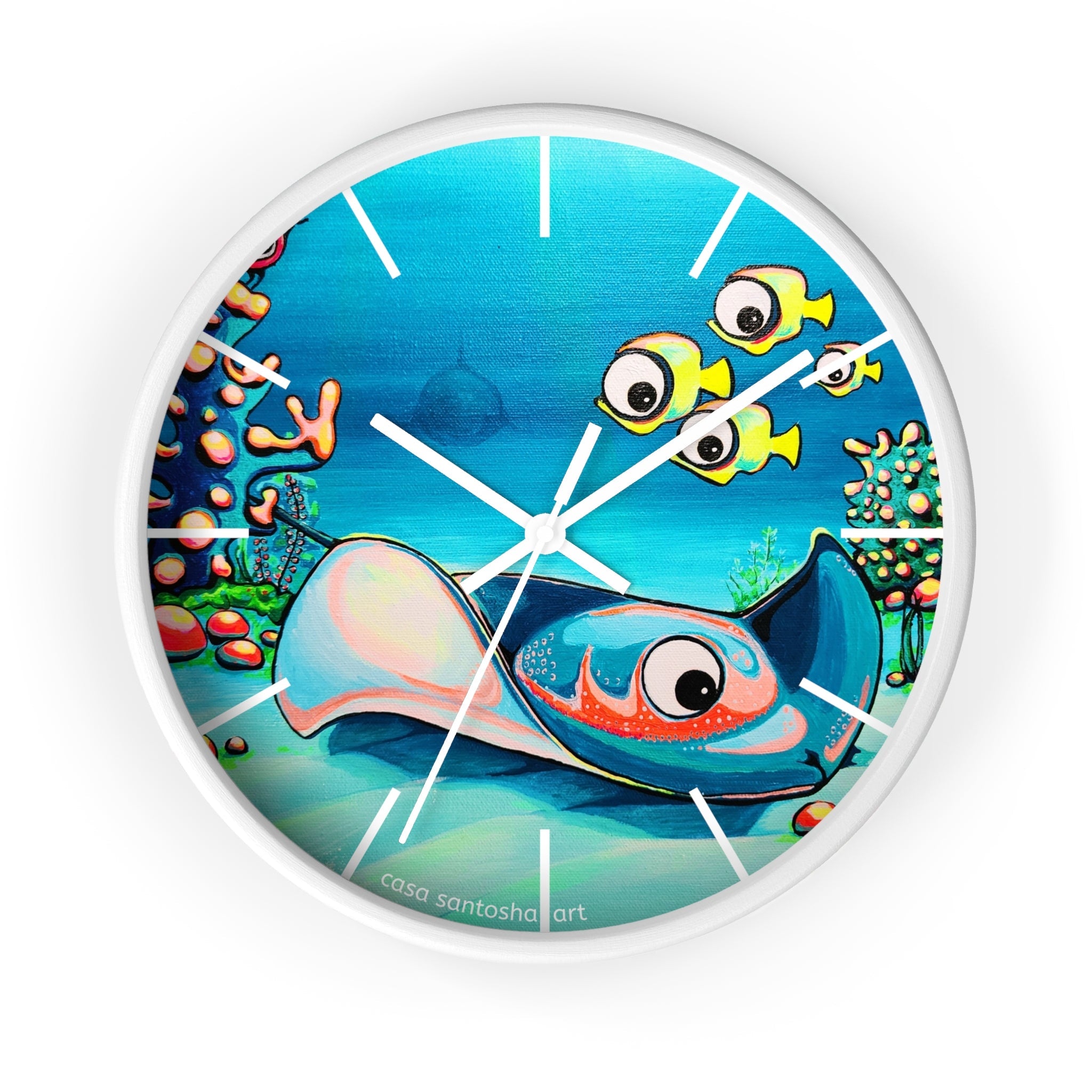 Cyclops Stingray Pop Art Wall Clock