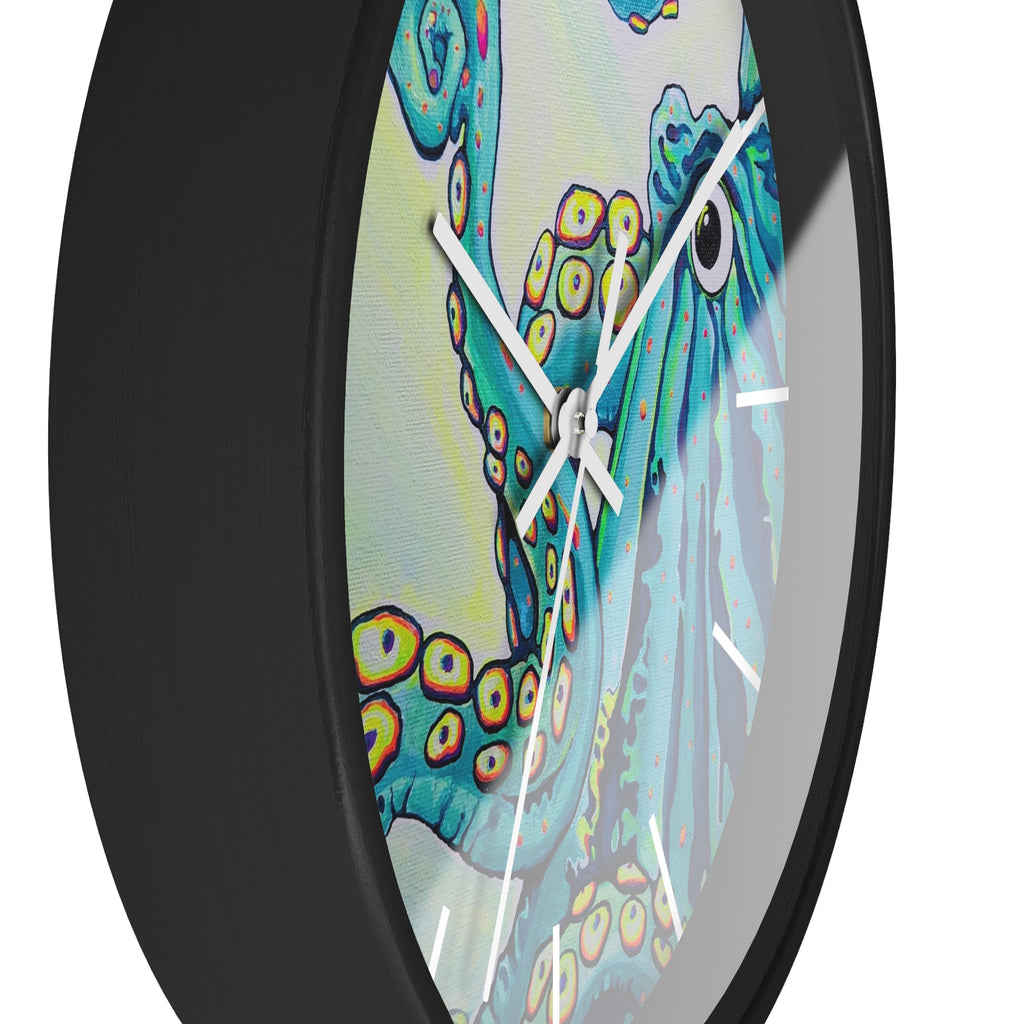 Cyclops Octopus Pop Art Wall Clock