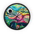 Cyclops Turtle Pop Art Wall Clock