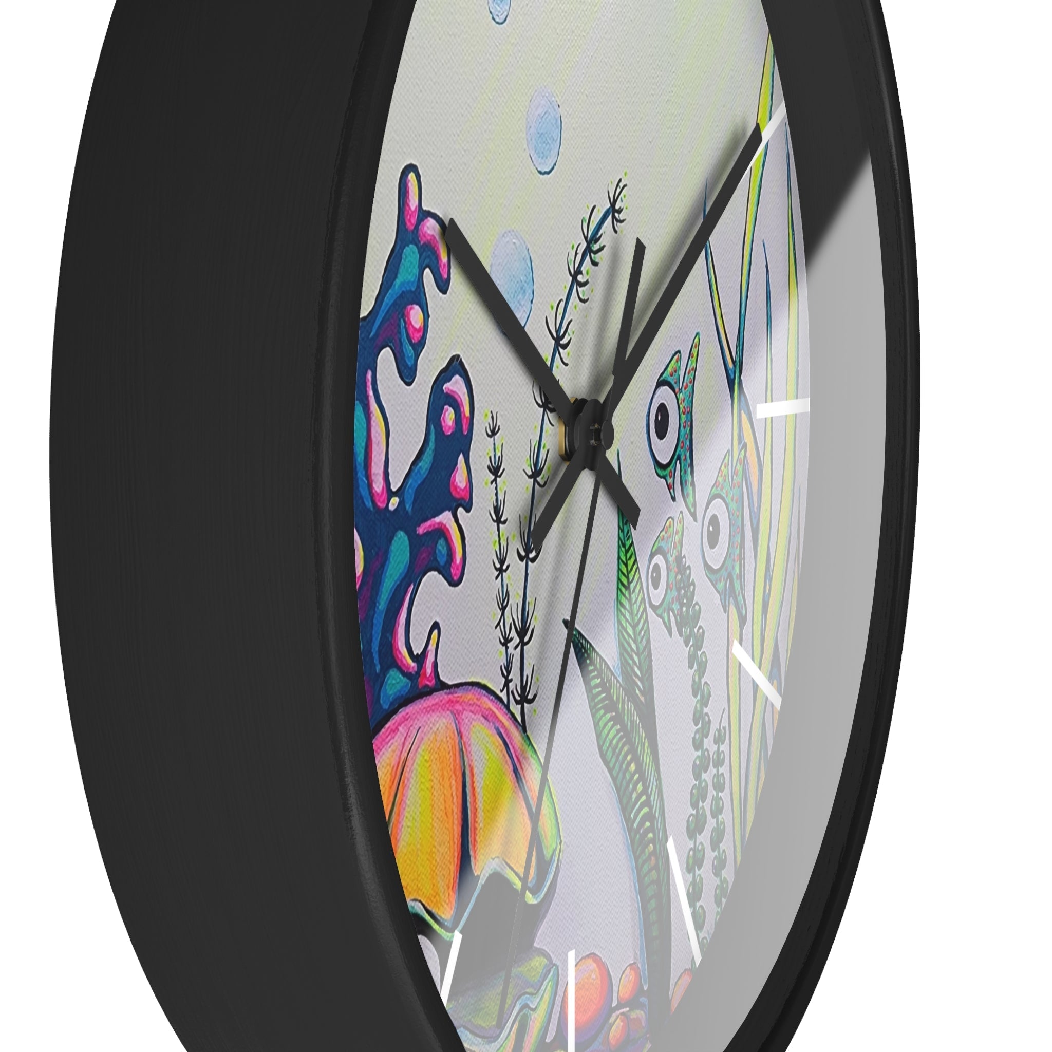 Cyclops Clam Pop Art Wall Clock
