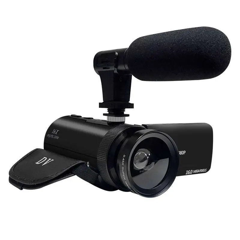 16MP HD Digital Camera with External Microphone