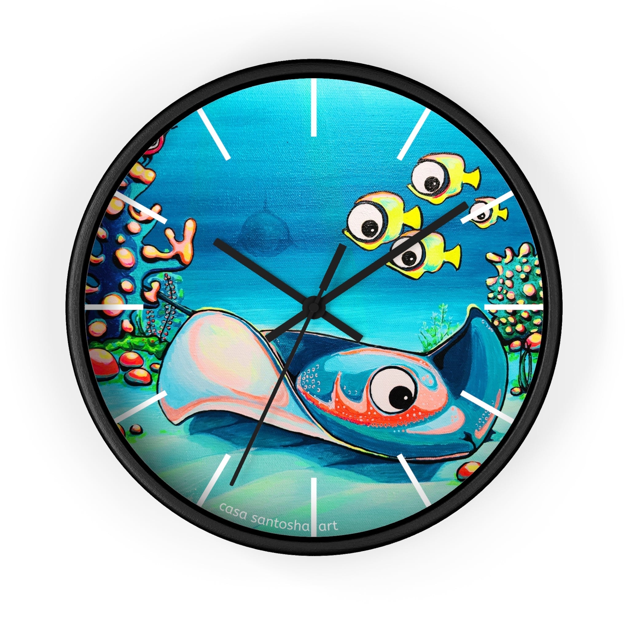 Cyclops Stingray Pop Art Wall Clock