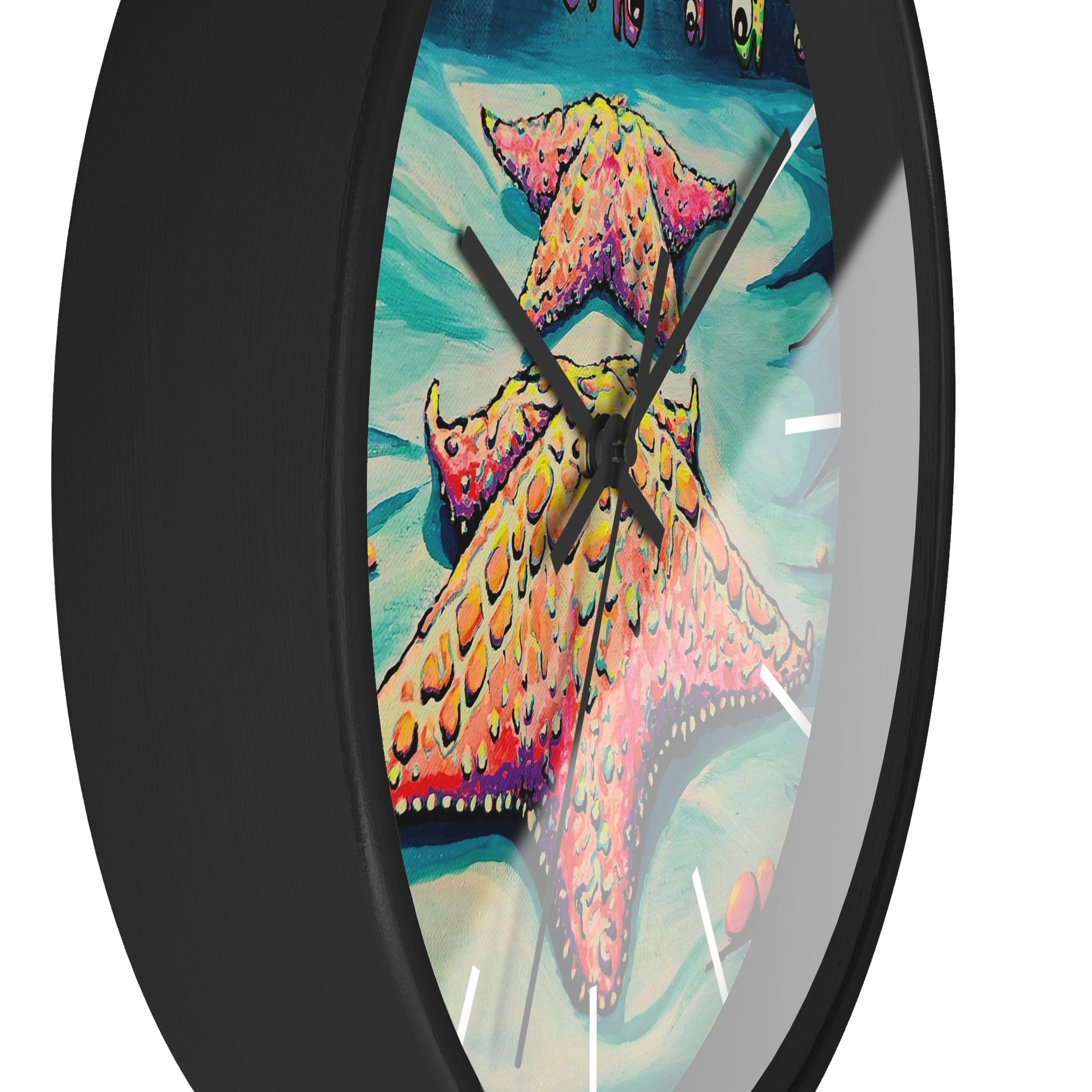 Cyclops Starfish Pop Art Wall Clock