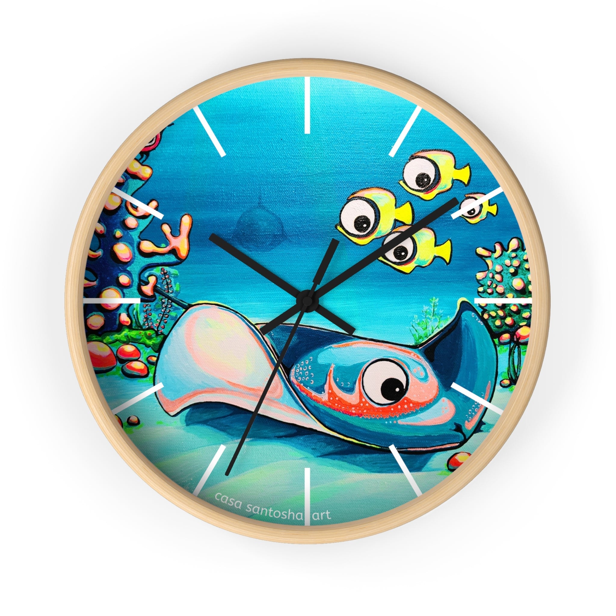 Cyclops Stingray Pop Art Wall Clock