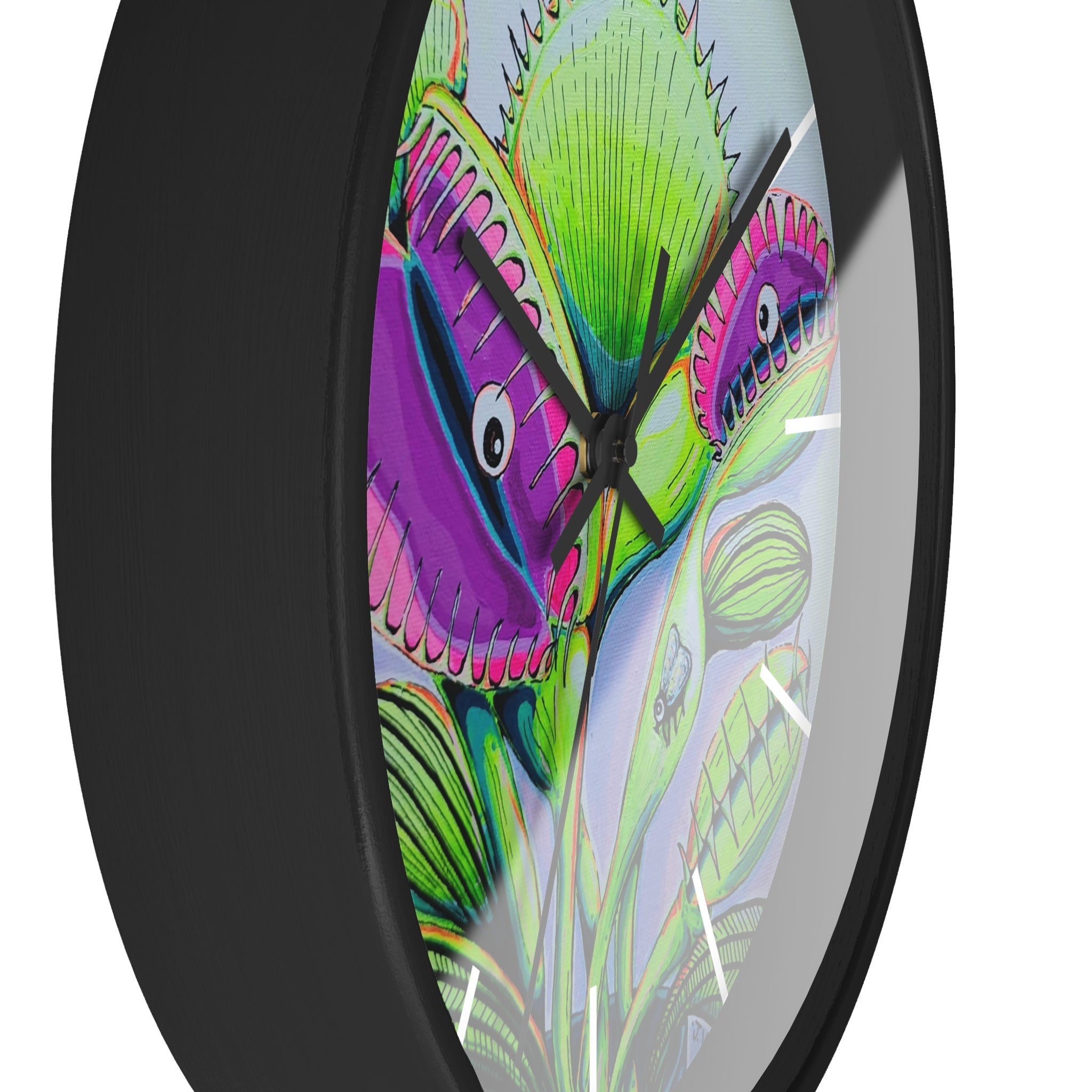 Cyclops Venus Fly Trap Pop Art Wall Clock