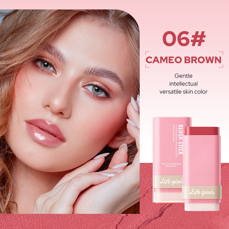 Fashionable on the go Peachy Multi-use Blush Stick