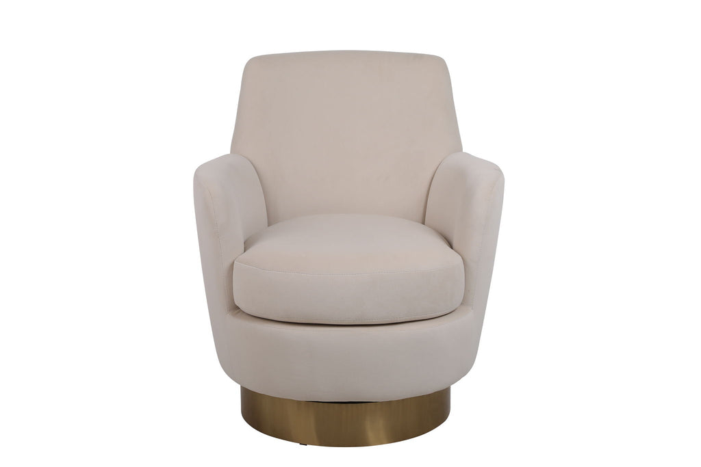 Teddy Swivel Barrel Chair, Swivel Accent Chairs Armchair For Living Room