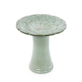 Handmade Glazed Ceramic Bird Bath