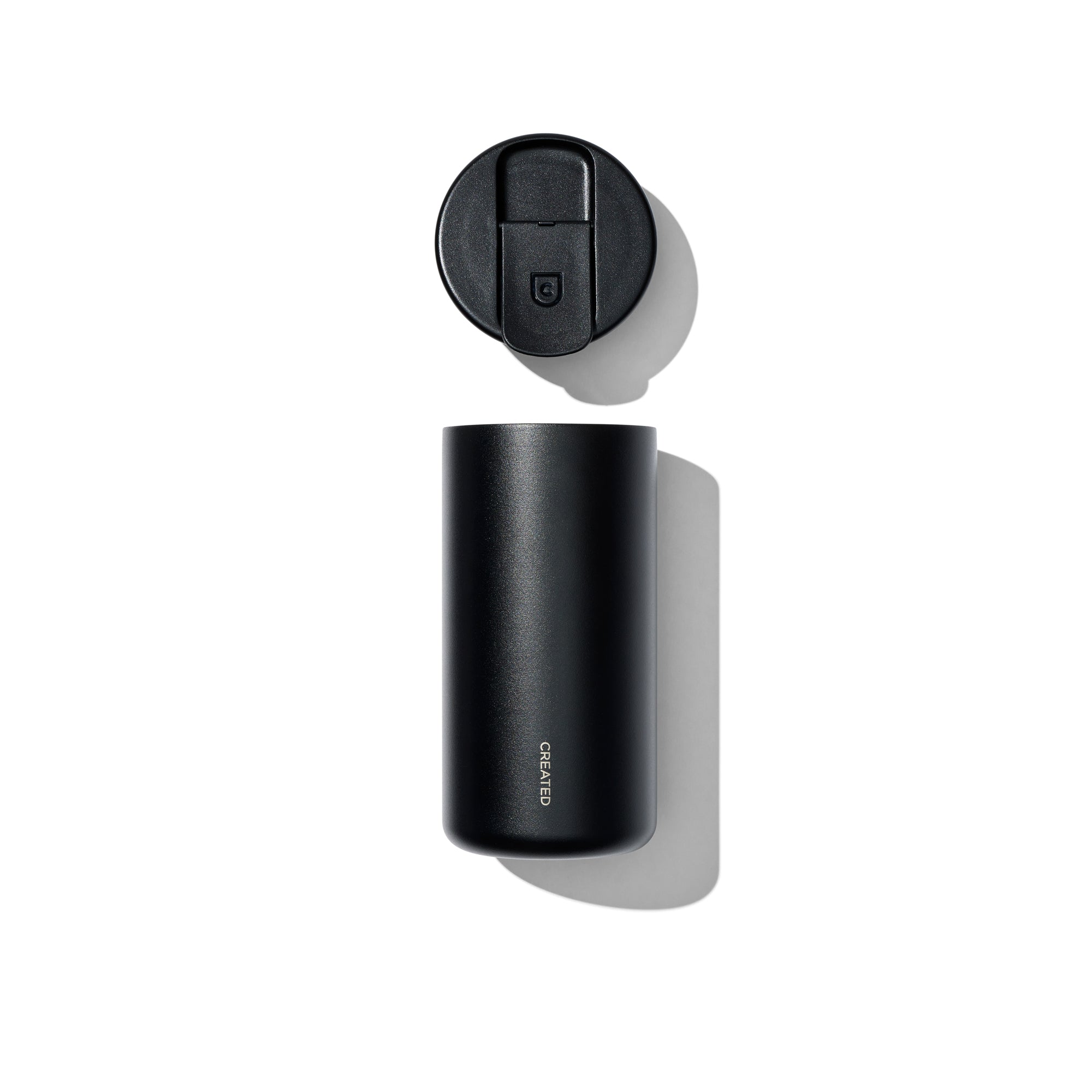 12oz Nomad Flip Tumbler - Black