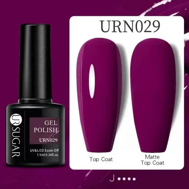 TREND Matte 7.5ML Nail Gel Polish Base Matte Coat UV LED Home Manicure Luxury Matte Design Luxury Nail Gel For Womens and Girls