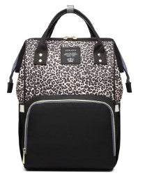 Waterproof Diaper Bag Backpack with USB Charging Port | Large Capacity Travel Nursing Bag for Moms & Dads