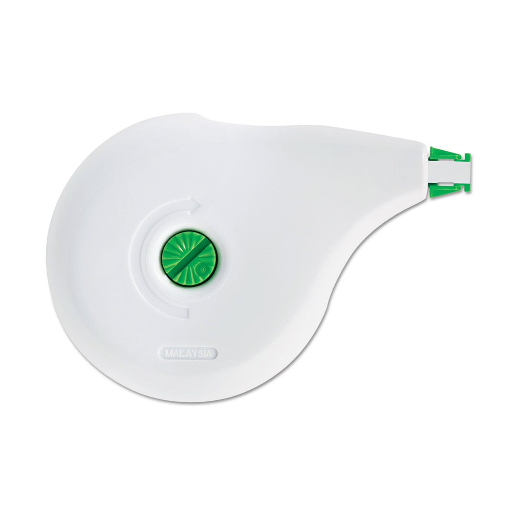 Paper Mate DryLine Correction Tape, Non-Refillable, Green/Purple Applicators, 0.17" x 472", 10/Pack
