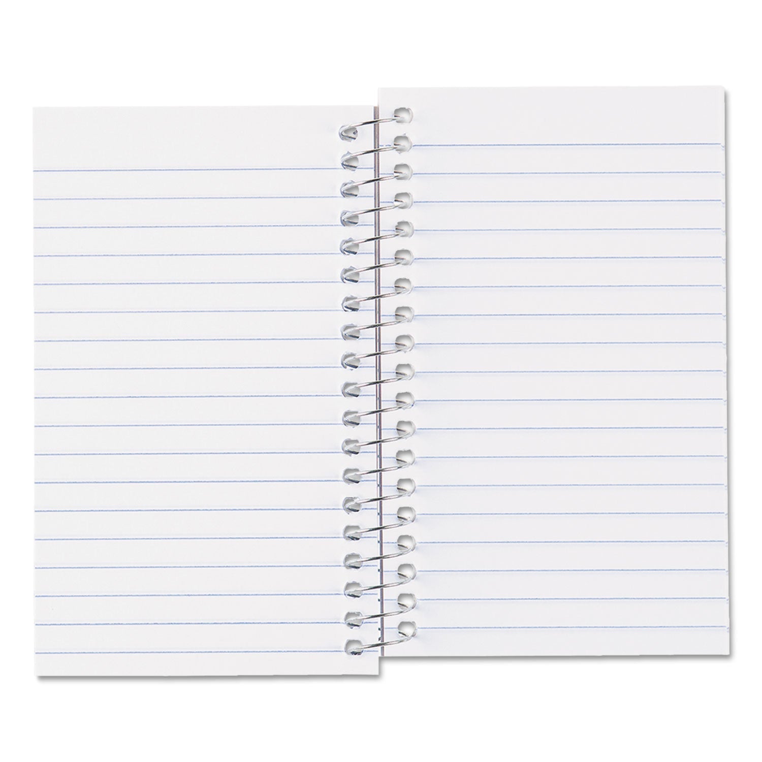 National Paper Blanc Xtreme White Wirebound Memo Books, Narrow Rule, Randomly Assorted Covers, 5 x 3, 60 Sheets