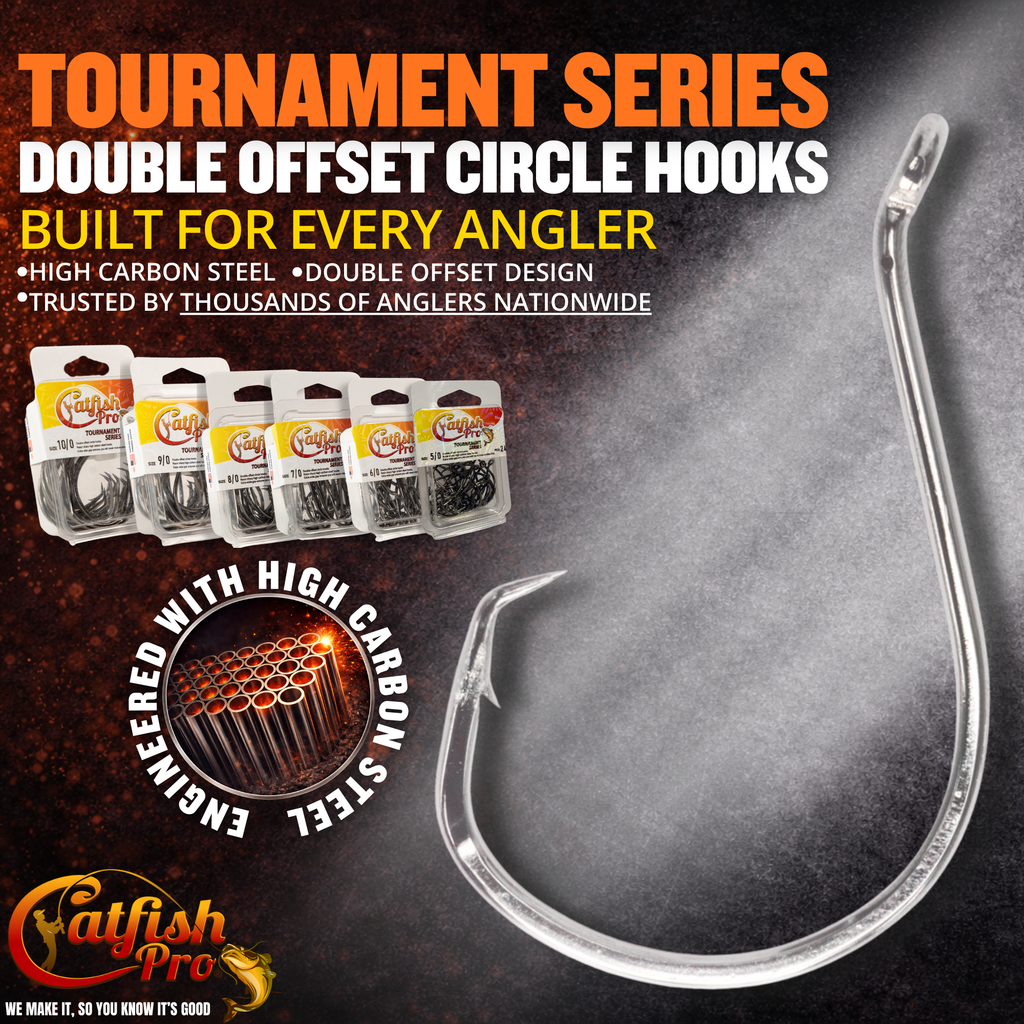 Double Offset Circle Hooks 8/0 - Value Pack