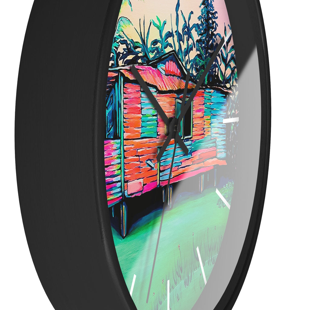 Luis Russell House Bocas Pop Art Wall Clock