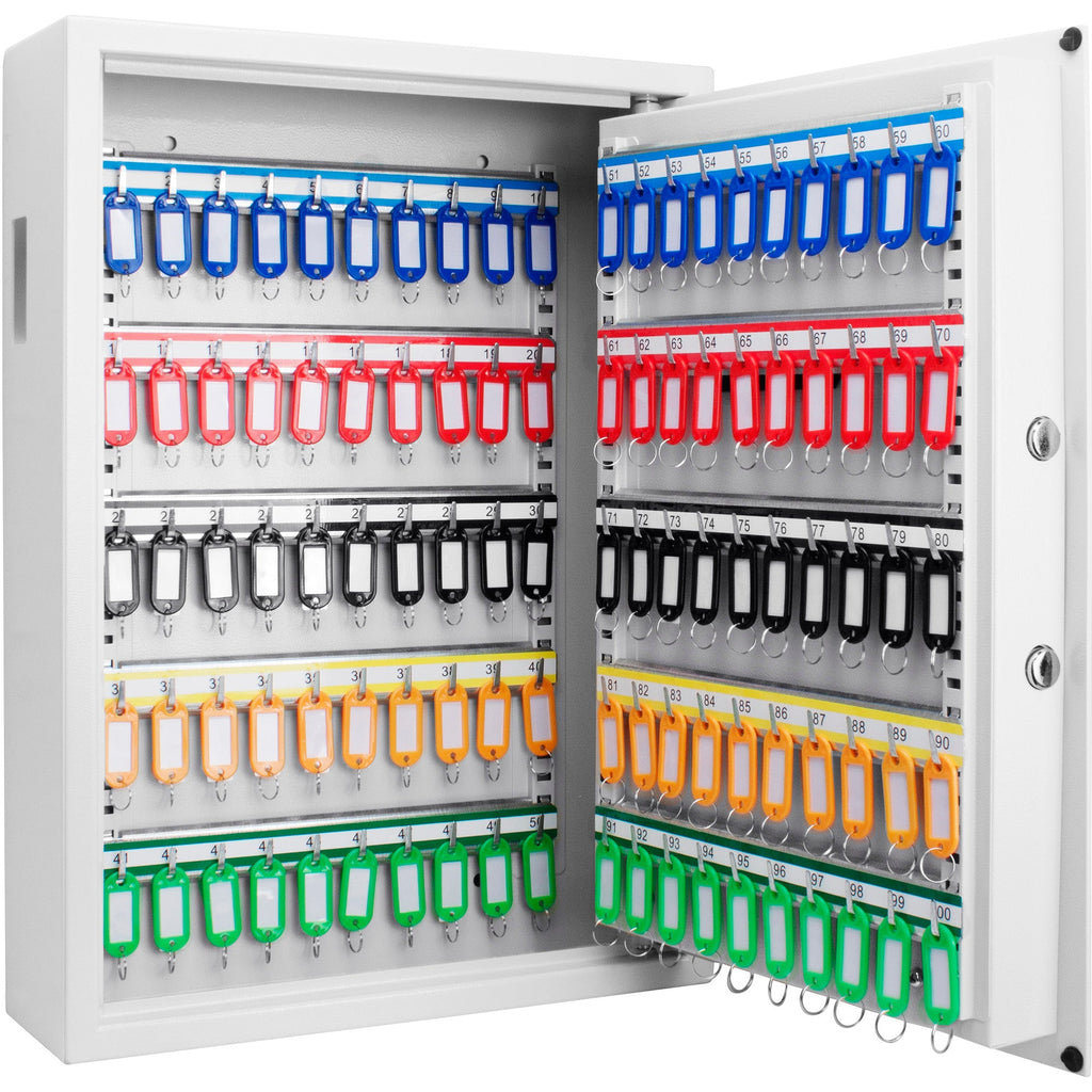 100 Keys Key Cabinet Digital Keypad Wall Safe