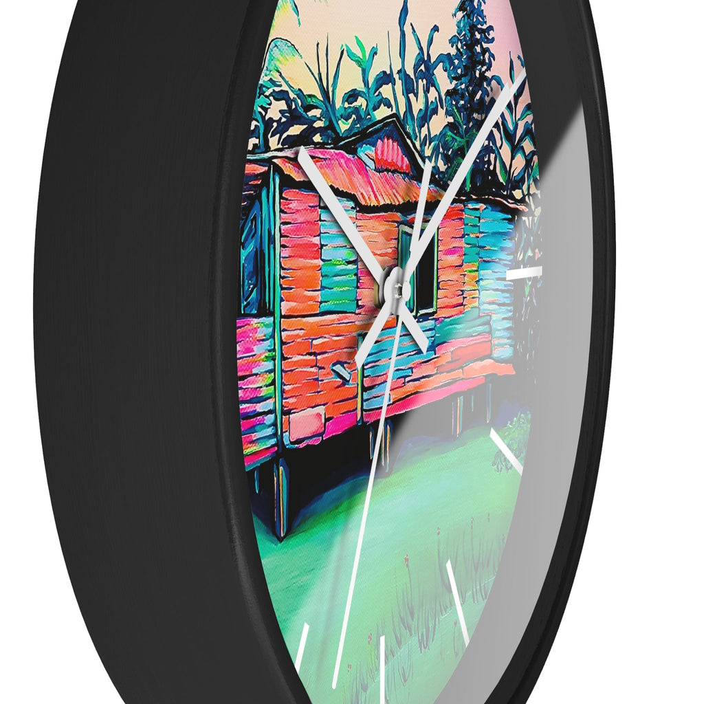 Luis Russell House Bocas Pop Art Wall Clock