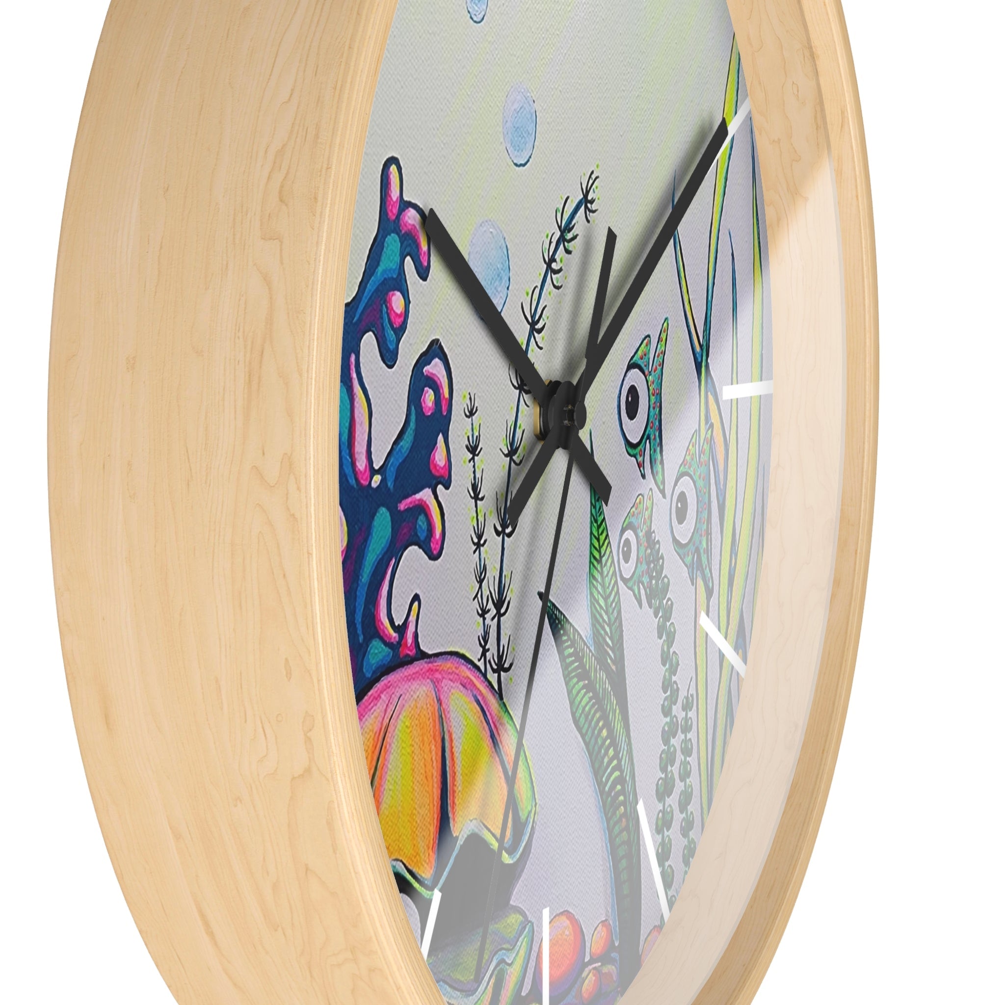 Cyclops Clam Pop Art Wall Clock