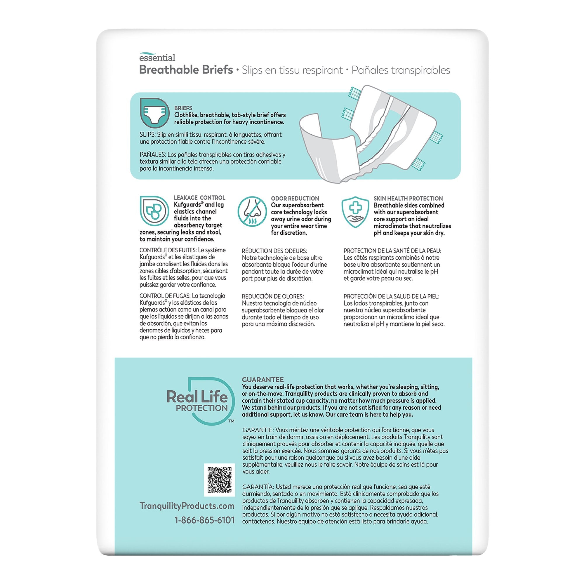 Tranquility® Essential Heavy Incontinence Brief, Large 2746