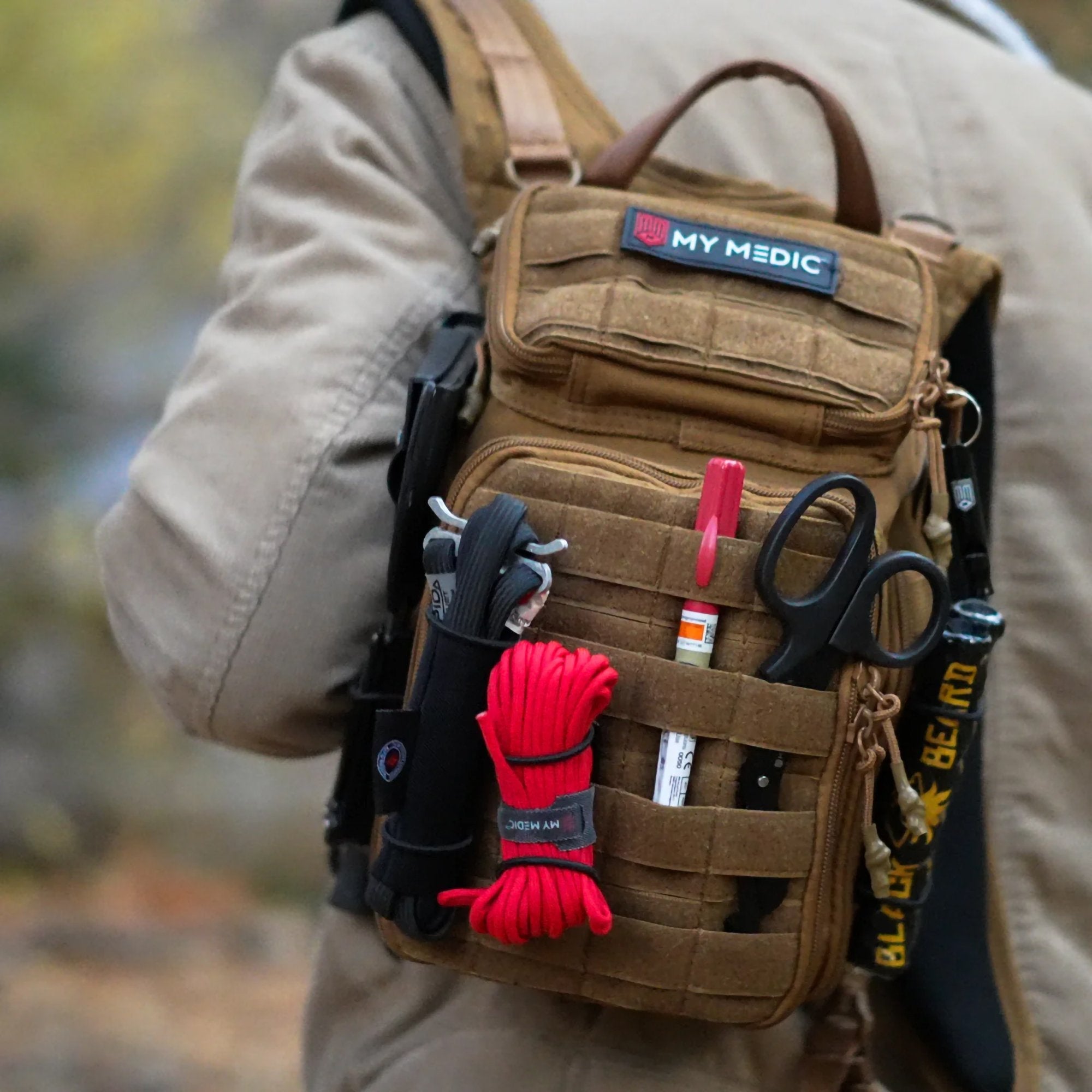 Recon Pro First Aid Kit, Red MM-KIT-U-LG-RED-PRO