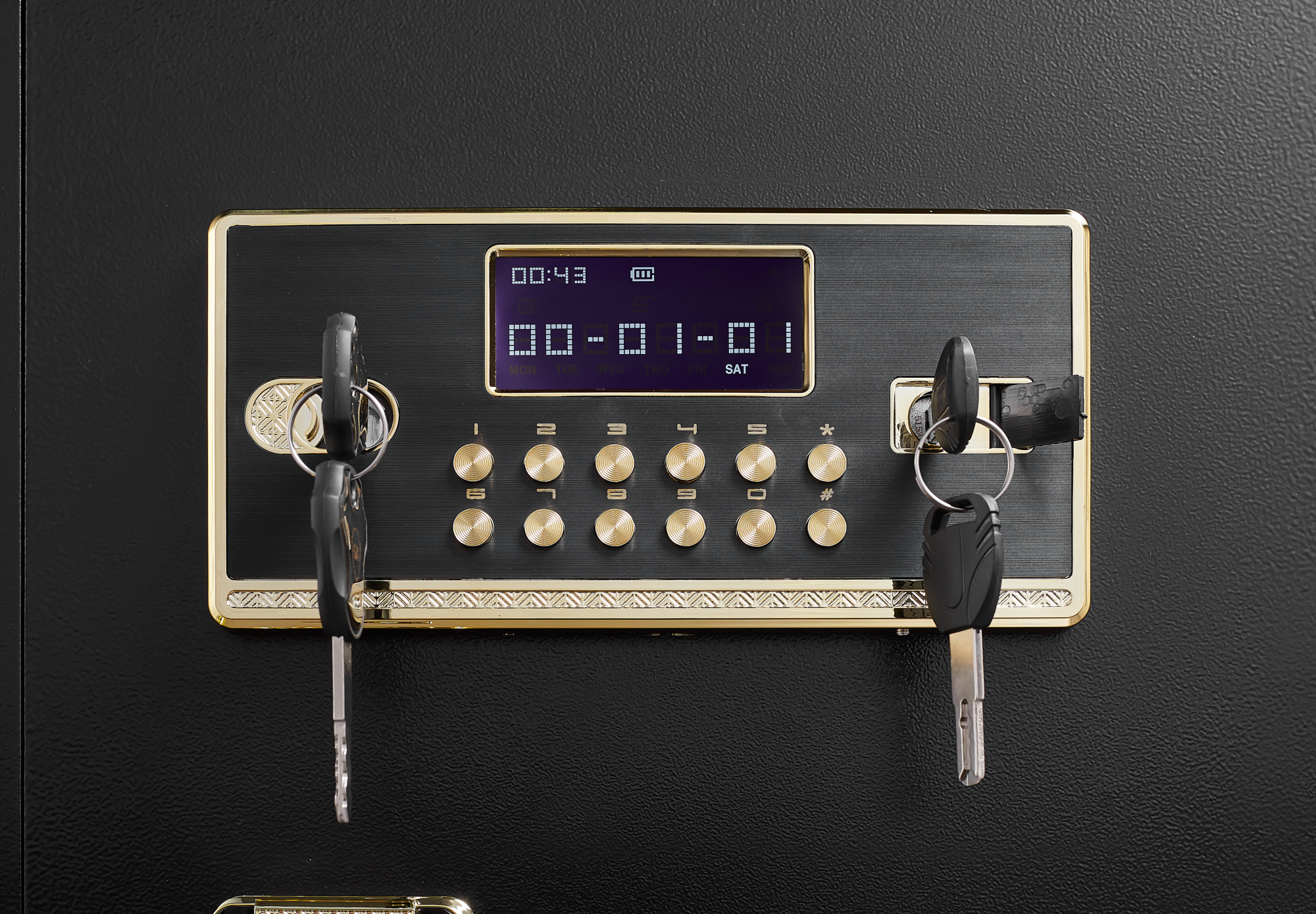 Security Electronic Steel Home Safe