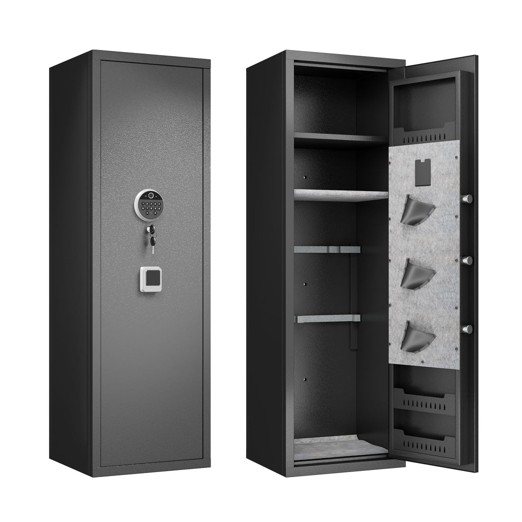 Fingerprint Electronic Gun Safes for Home Rifle and Pistols