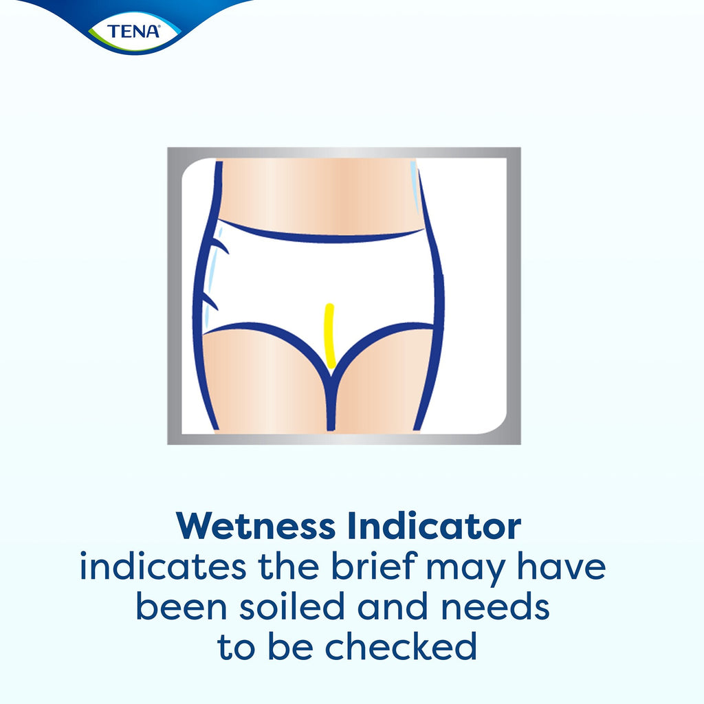 Incontinence Brief TENA Dry Comfort™ Adult Medium Unisex Disposable Moderate Absorbency 67420