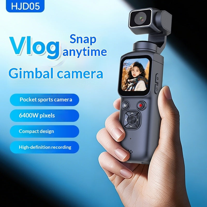 4K Camera Handheld Gimbal With Motion Stabilization And Face Recognition