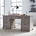 Lancaster - Executive Desk - Dove Tail Gray