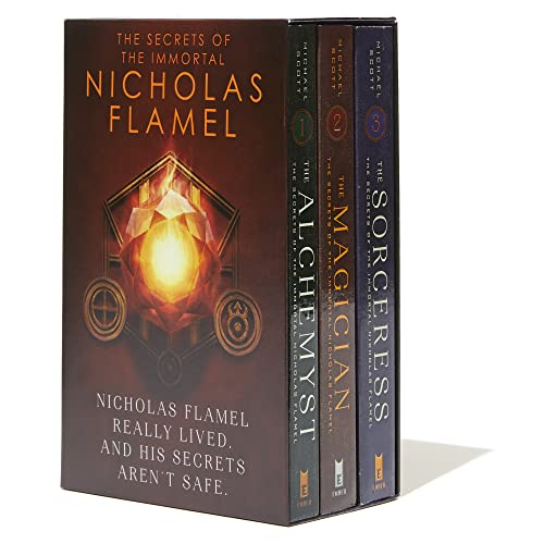 The Secrets of the Immortal Nicholas Flamel Boxed Set (3-Boo