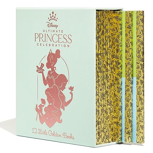 Ultimate Princess Boxed Set of 12 Little Golden Books (Disne