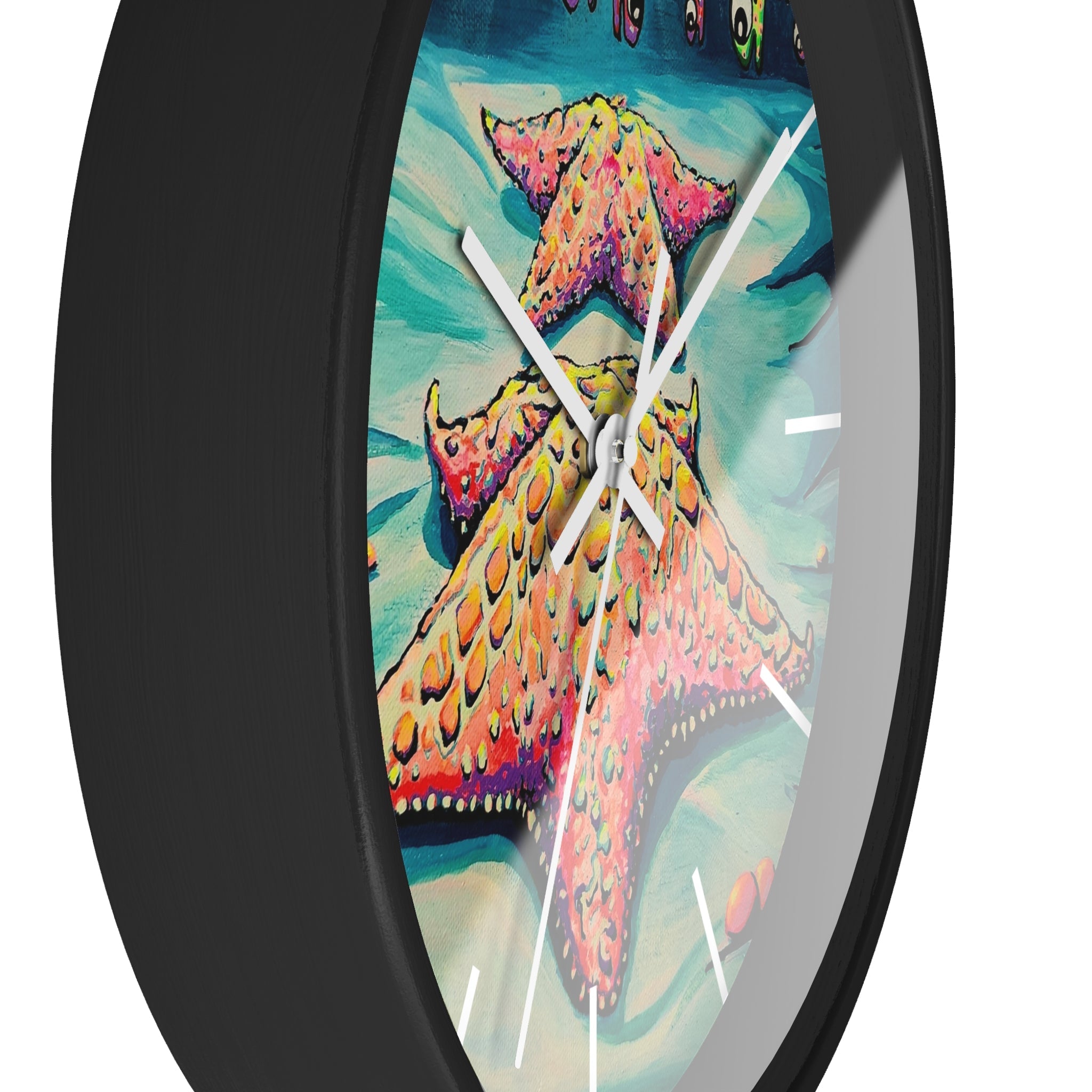 Cyclops Starfish Pop Art Wall Clock