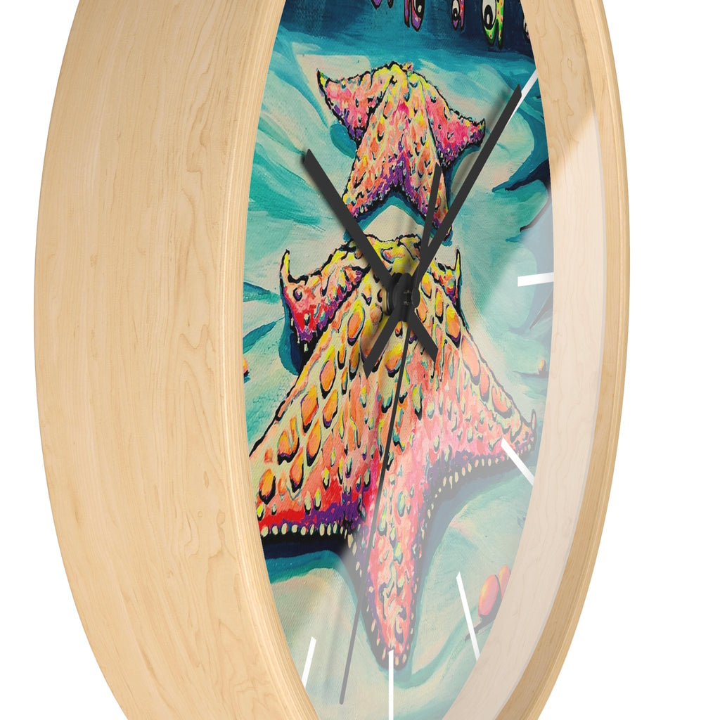 Cyclops Starfish Pop Art Wall Clock