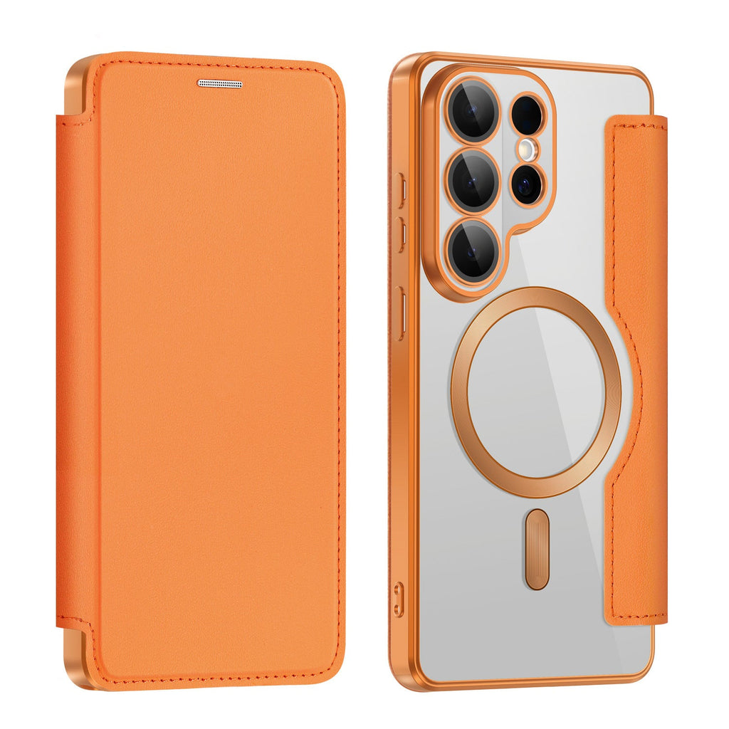 Magnetic Flip Leather Case Drop Proof Protective Phone Case