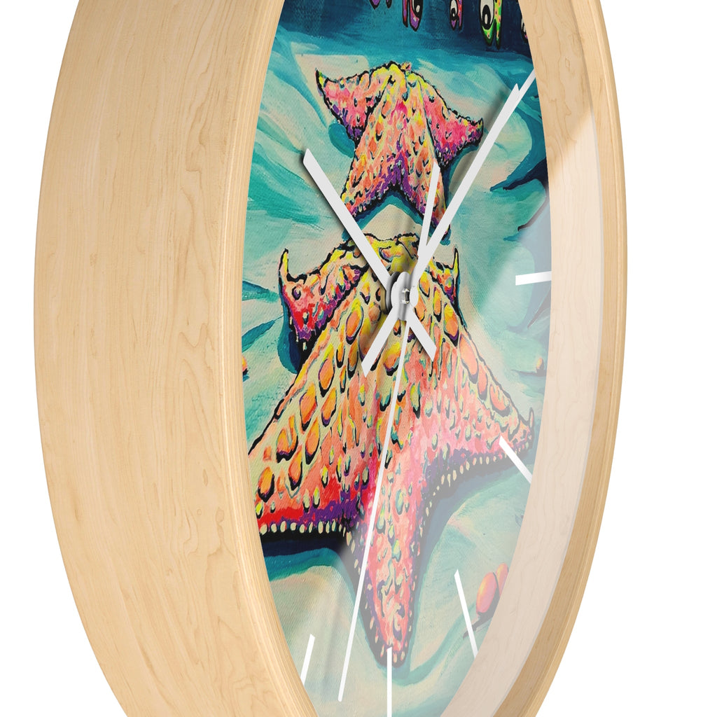 Cyclops Starfish Pop Art Wall Clock